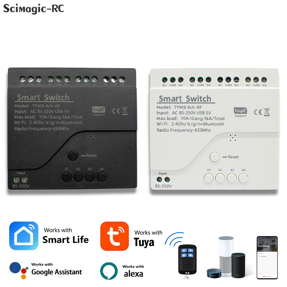 Rf 433Mhz Module - 4CH Tuya Smart Wifi Switch Module