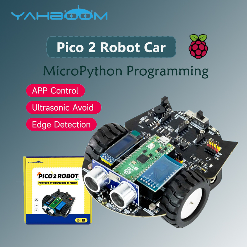 Yahboom Raspberry Pi Pico 2 Ro - đánh giá và giá Diy Robot Electronics Kit