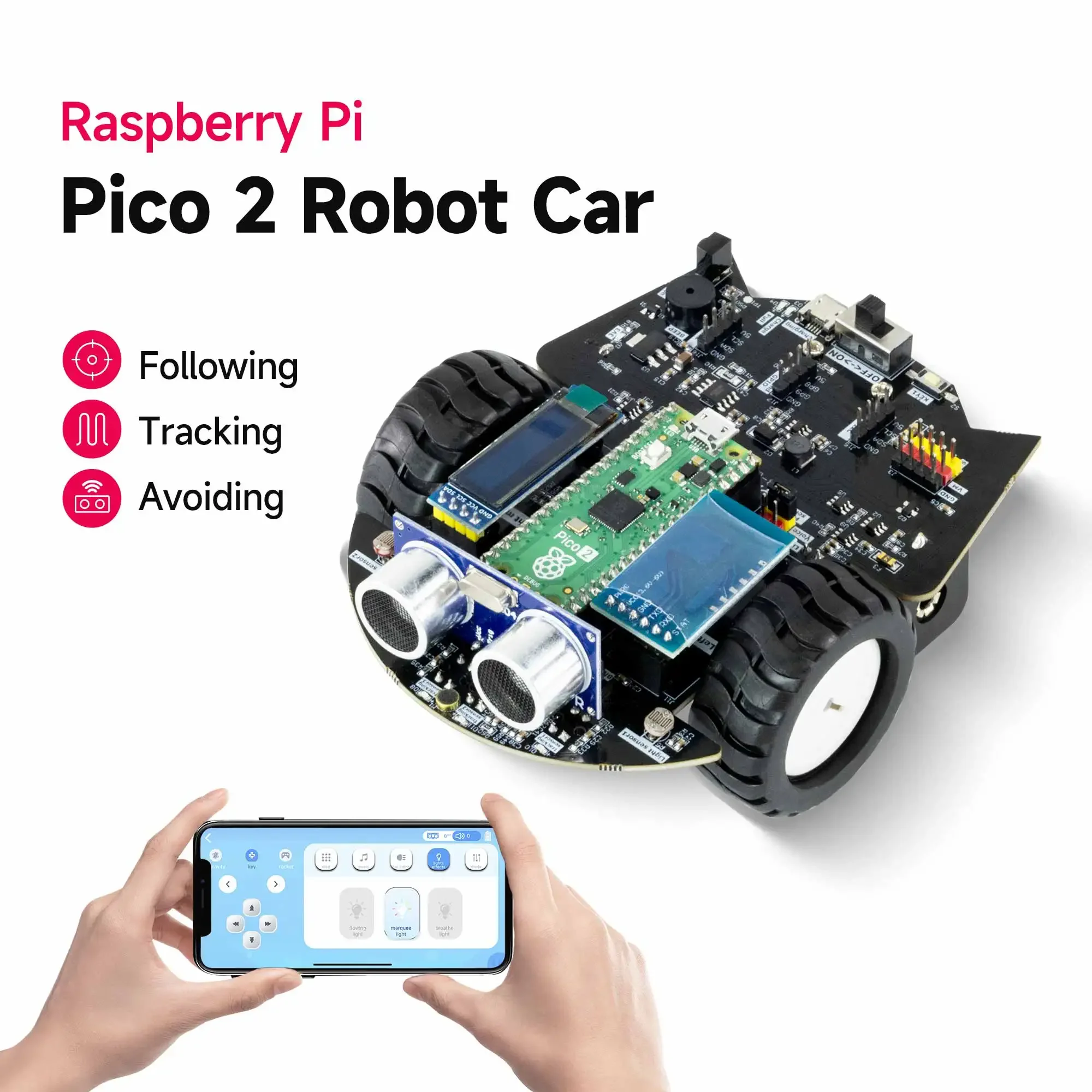 Yahboom Raspberry Pi Pico 2 Ro - đánh giá và giá Diy Robot Electronics Kit