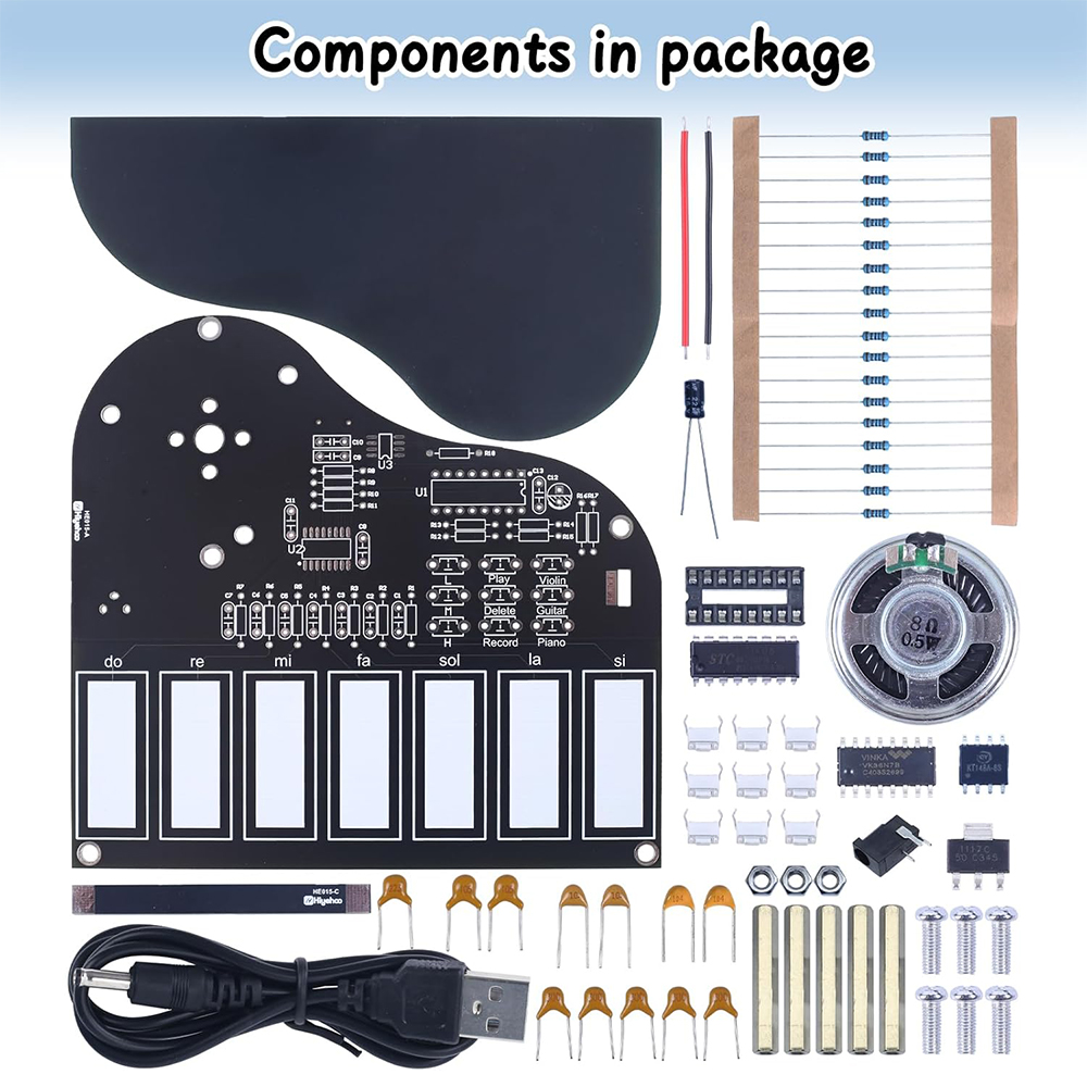 DIY Soldering Practice Kit 7 K - đánh giá và giá Diy Guitar Electronics Kit