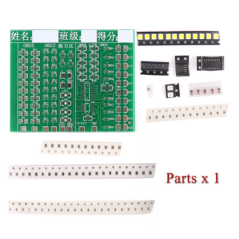 Class Kit Patch Components Wel - đánh giá và giá Diy Electronics Project Kit