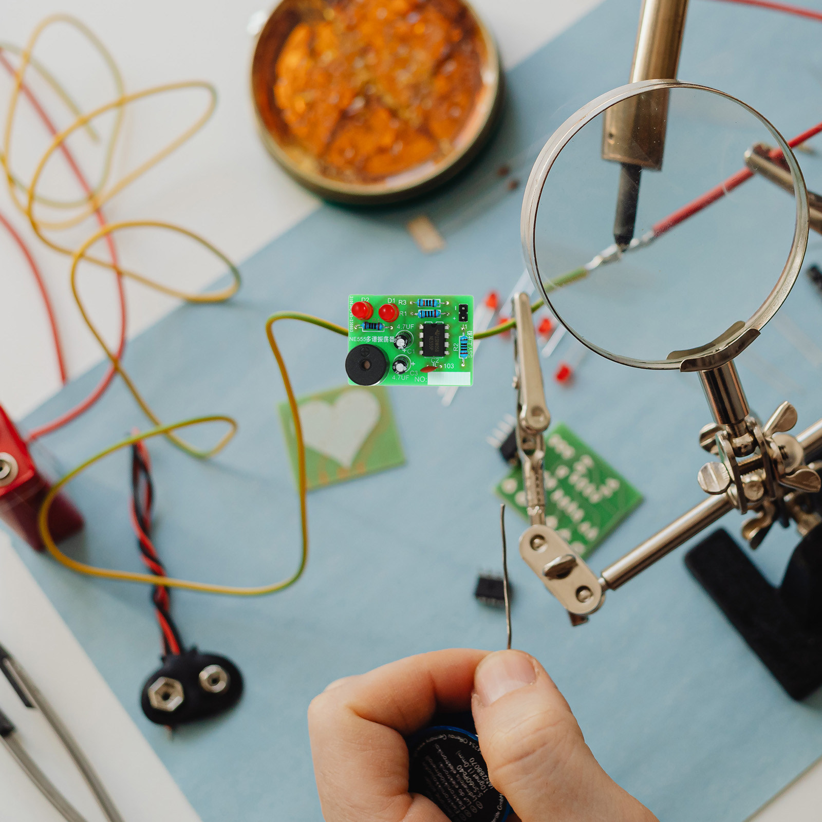 5Set Soldering Training Kit We - đánh giá và giá Diy Electronics Project Kit