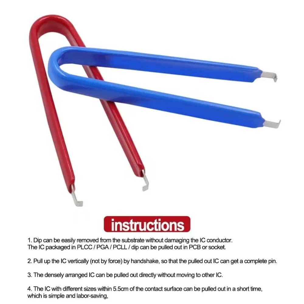 2/4 PCS Static IC Puller Chip  - đánh giá và giá Ic Chip Puller