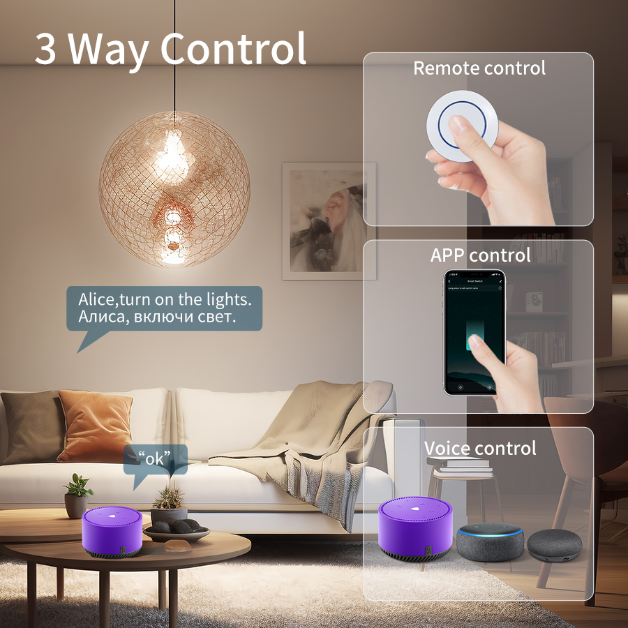 Tuya Smart Wifi Switch RF 433M - đánh giá và giá Rf 433Mhz Module