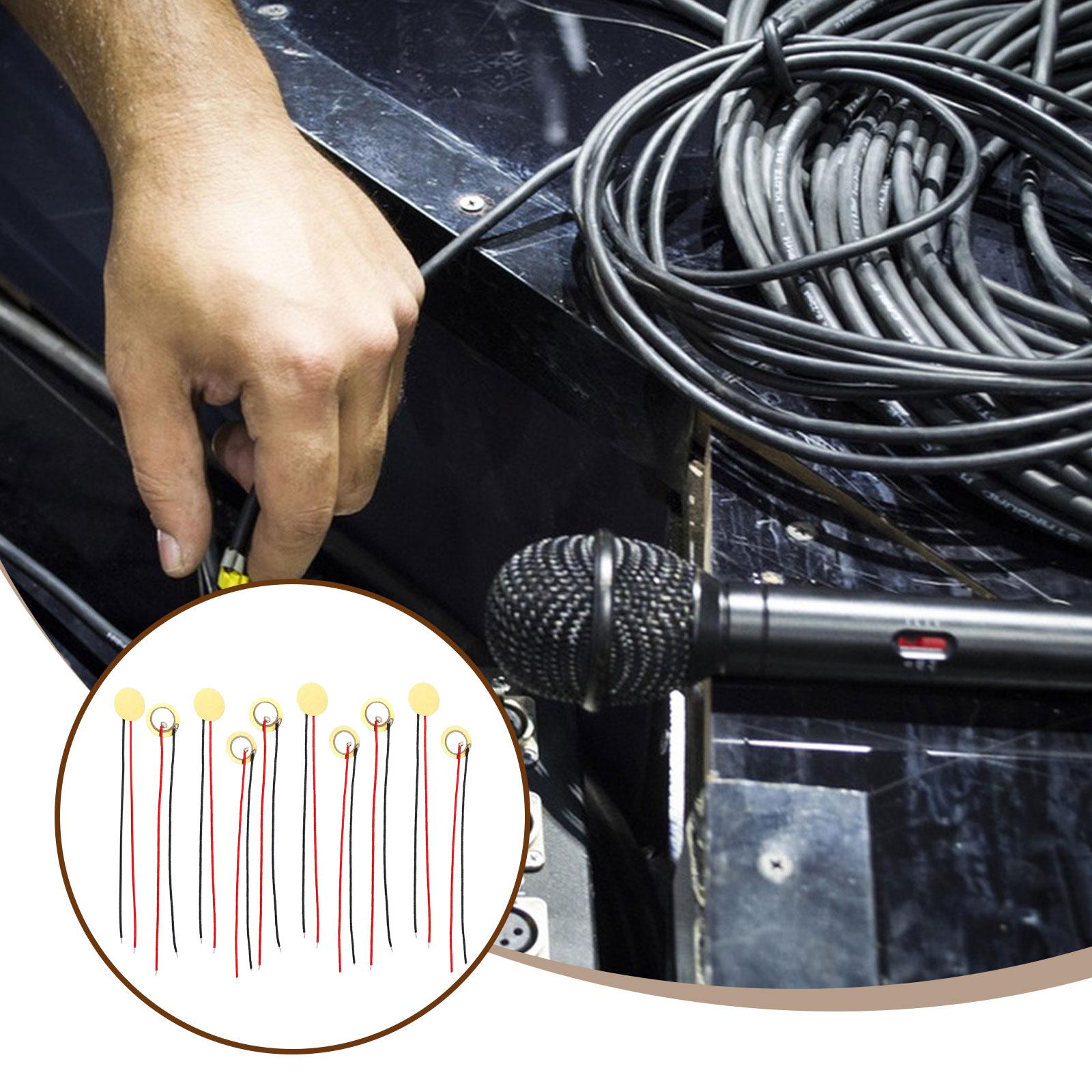 Piezo Contact Microphone Sound - đánh giá và giá Diy Guitar Electronics Kit
