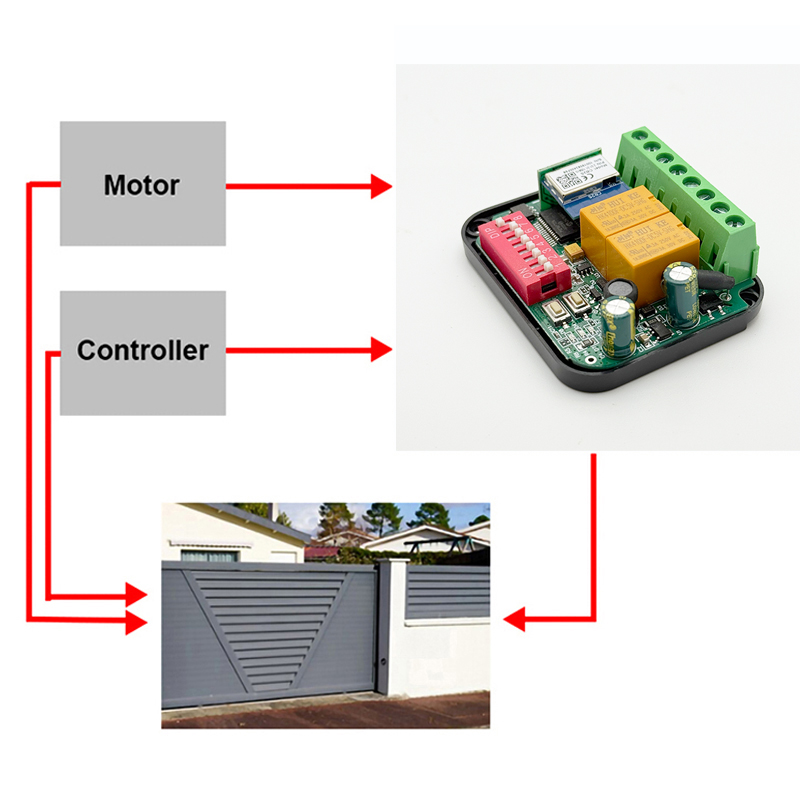 Universal Tuya WiFi Switch Gar - đánh giá và giá Rf 433Mhz Module