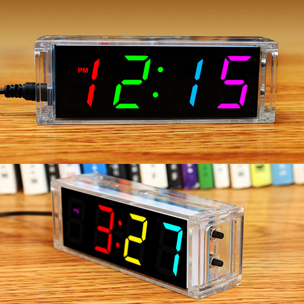 Digital Tube DIY Clock Kit Tem - đánh giá và giá Diy Electronics Project Kit