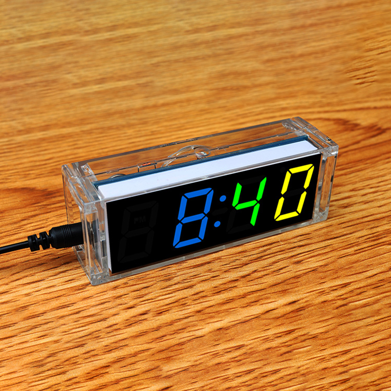 Digital Tube DIY Clock Kit Tem - đánh giá và giá Diy Electronics Project Kit