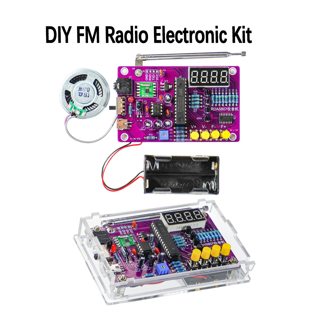 DIY FM Radio Electronic Kit 87 - đánh giá và giá Diy Electronics Project Kit