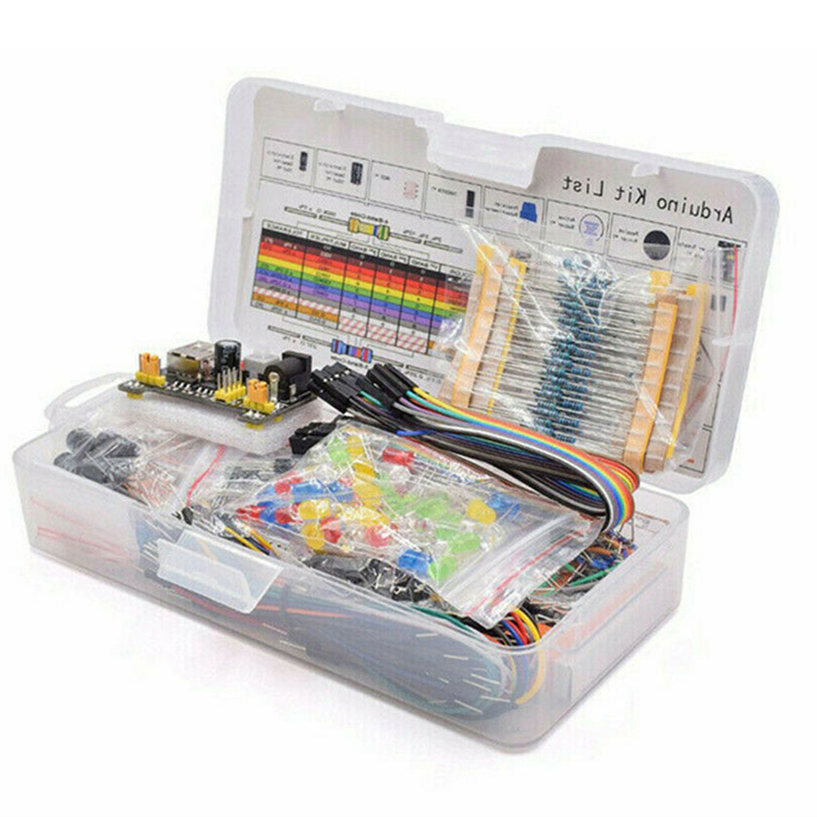 Electronic Components Kit 830  - đánh giá và giá Diy Electronics Breadboard