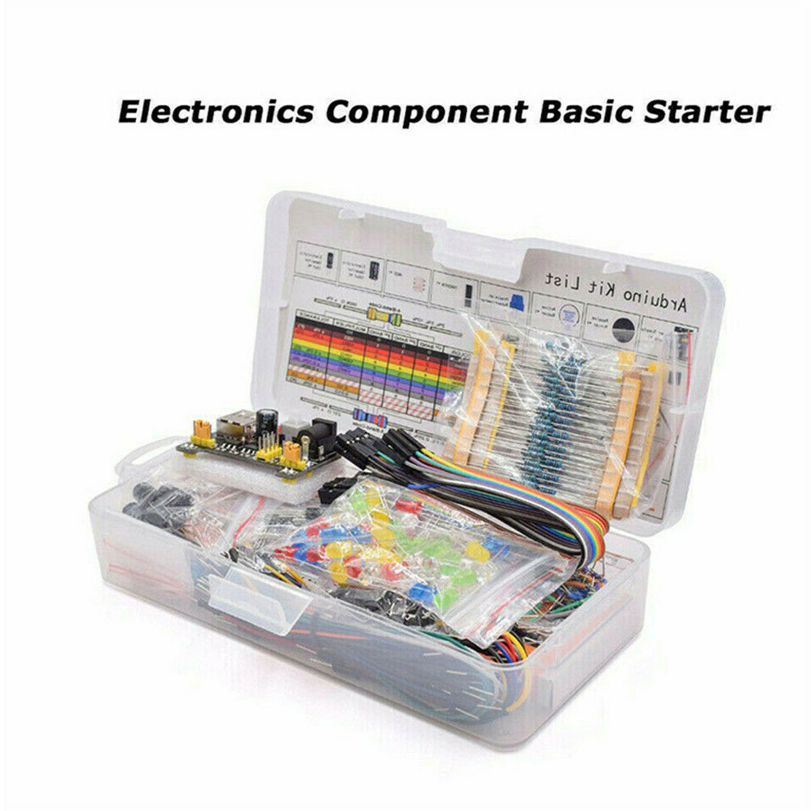 Electronic Components Kit 830  - đánh giá và giá Diy Electronics Breadboard