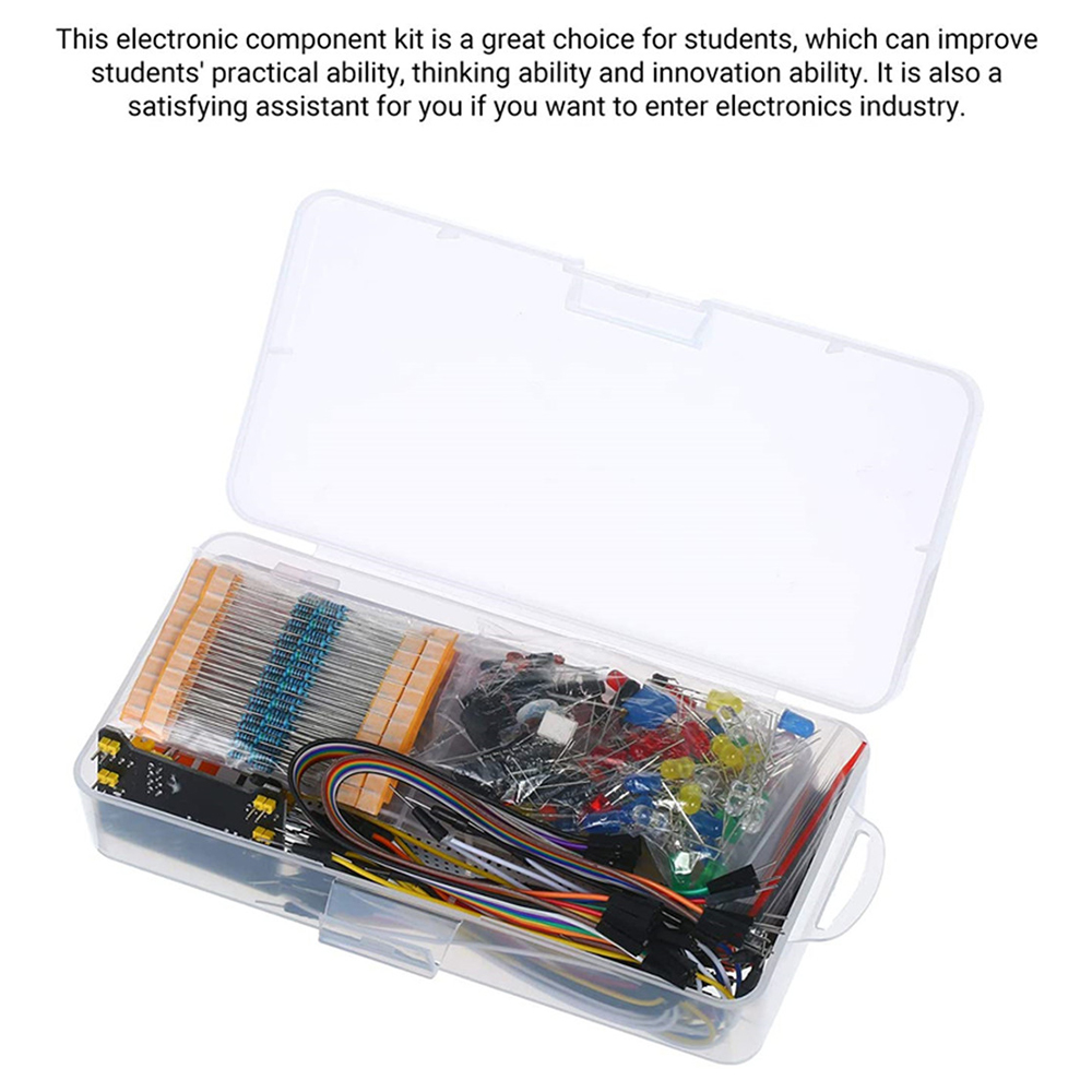Electronic Components Kit 830  - đánh giá và giá Diy Electronics Breadboard