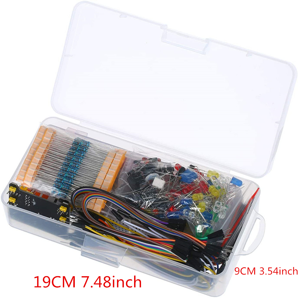 Electronic Components Kit 830  - đánh giá và giá Diy Electronics Breadboard