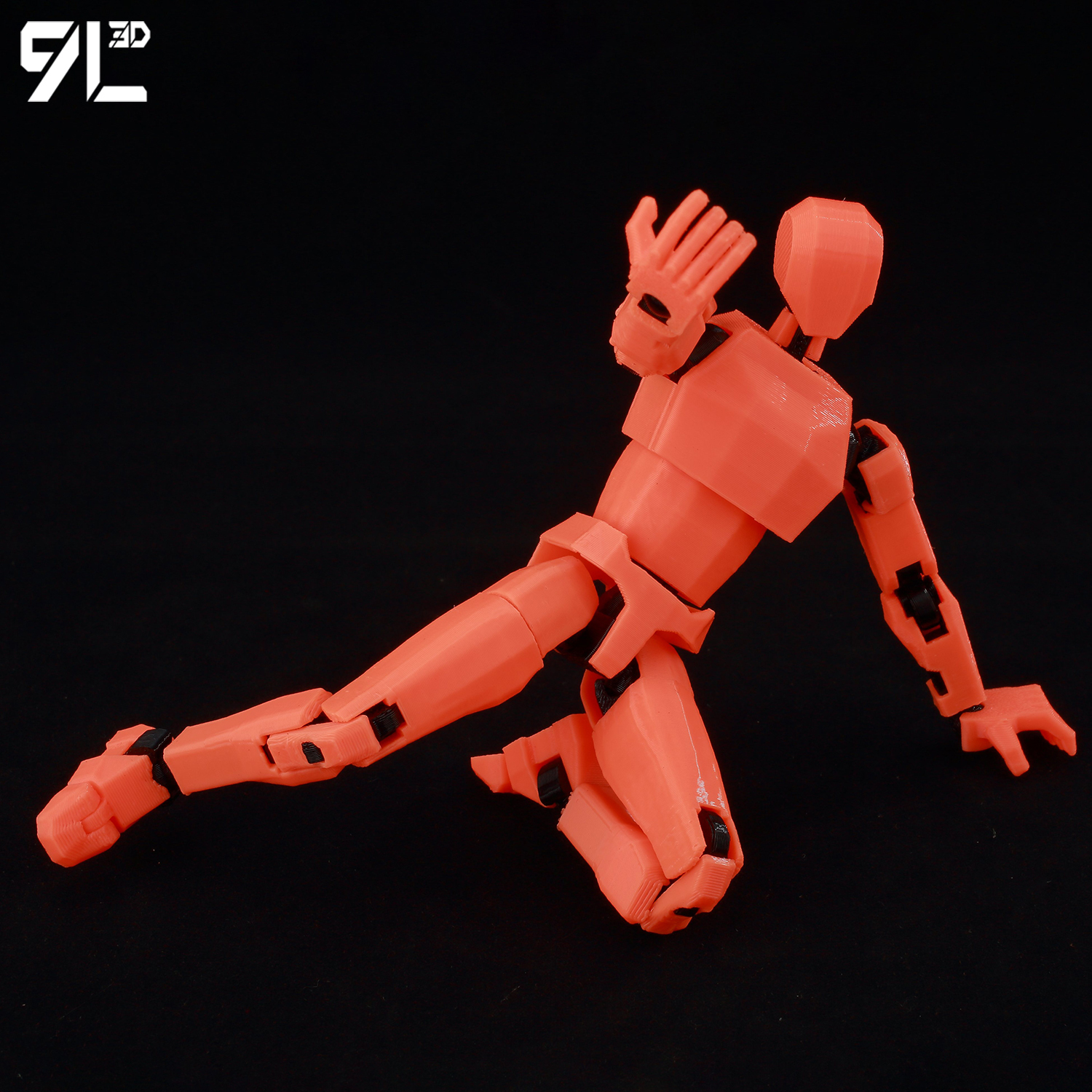 9L 3D Printed Articulated Dumm - đánh giá và giá Diy Robot Electronics Kit