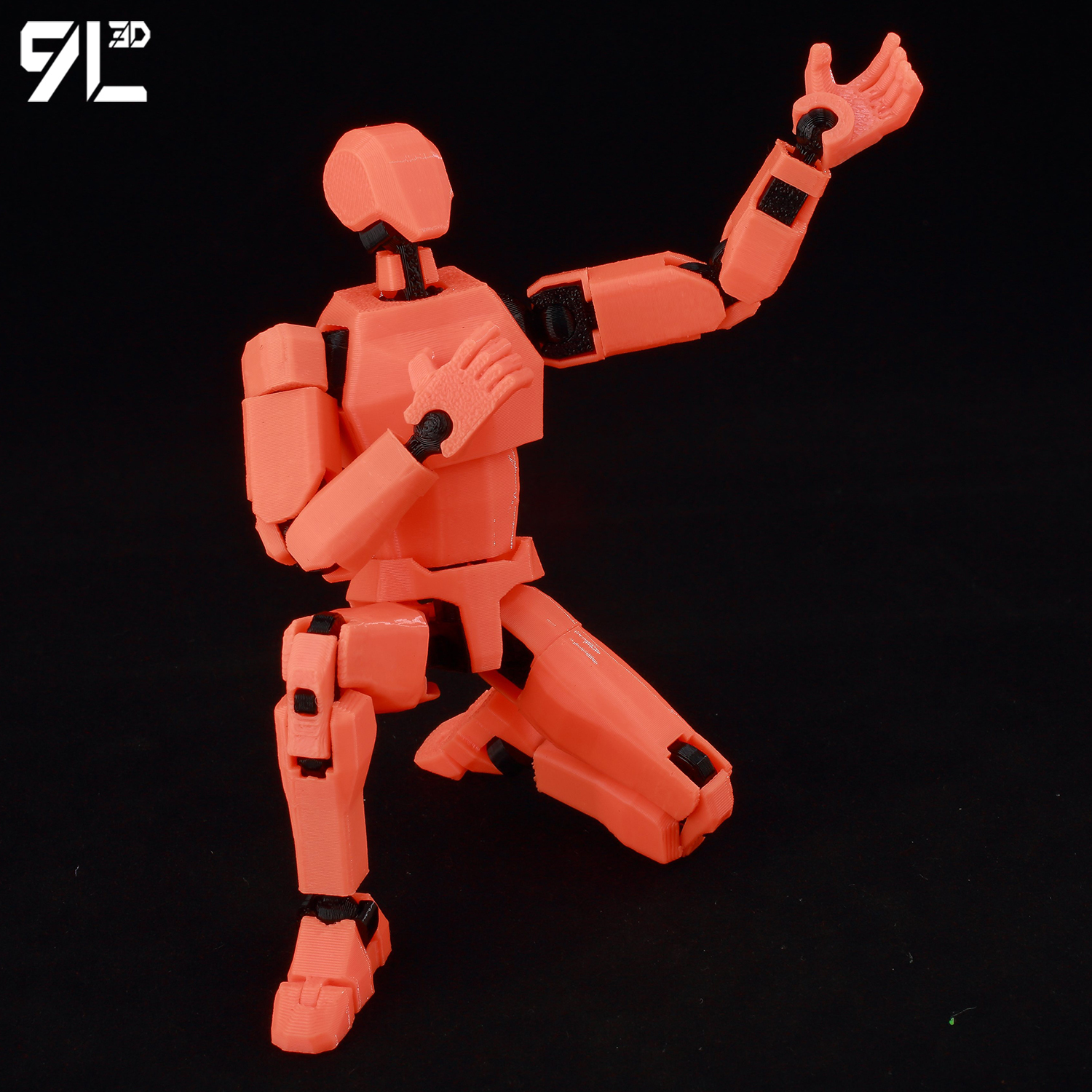 9L 3D Printed Articulated Dumm - đánh giá và giá Diy Robot Electronics Kit
