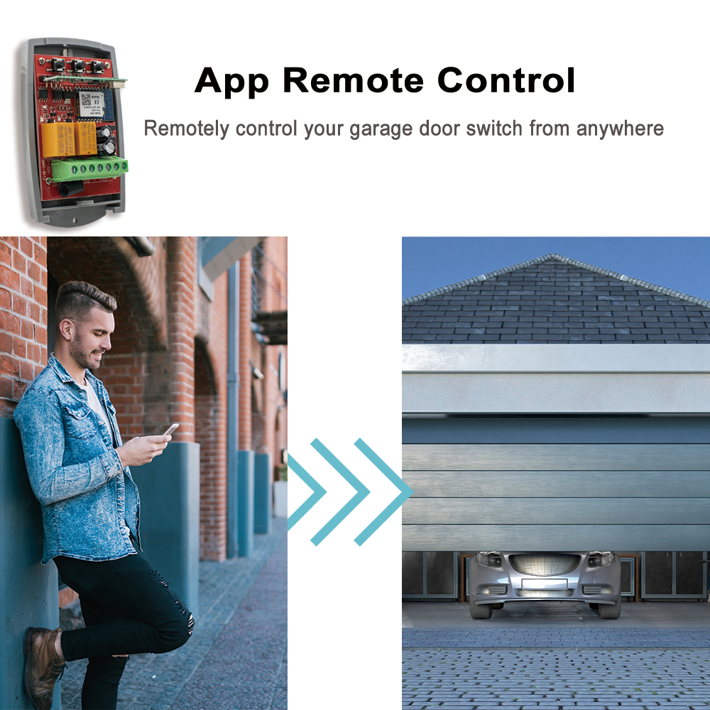 Tuya Auto Gate Control Opener  - đánh giá và giá Rf 433Mhz Module