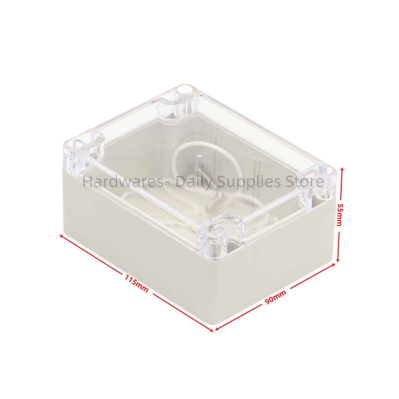 1pc 115x90x55mm Waterproof Pla - đánh giá và giá Diy Electronics Case