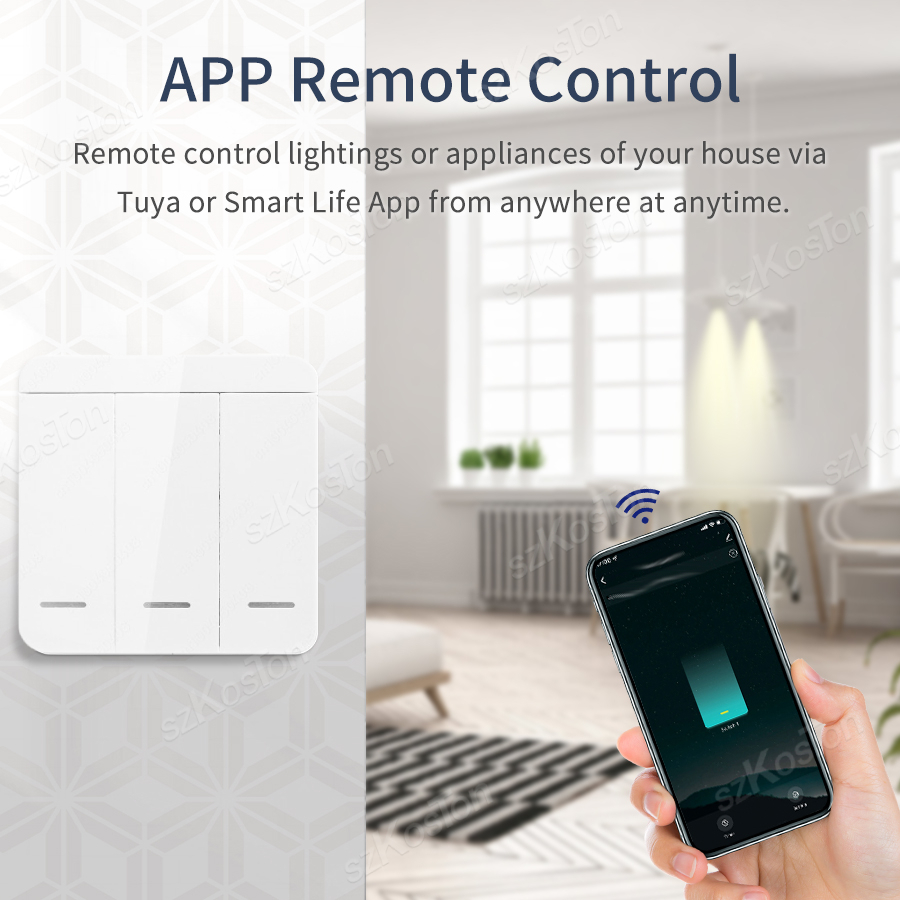 RF433 WiFi Smart Switch 2in1 W - đánh giá và giá Rf 433Mhz Module