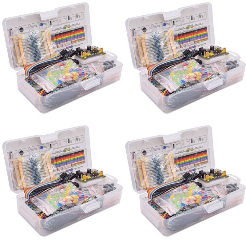 JABS-4X New Breadboard Set Ele - đánh giá và giá Diy Electronics Breadboard