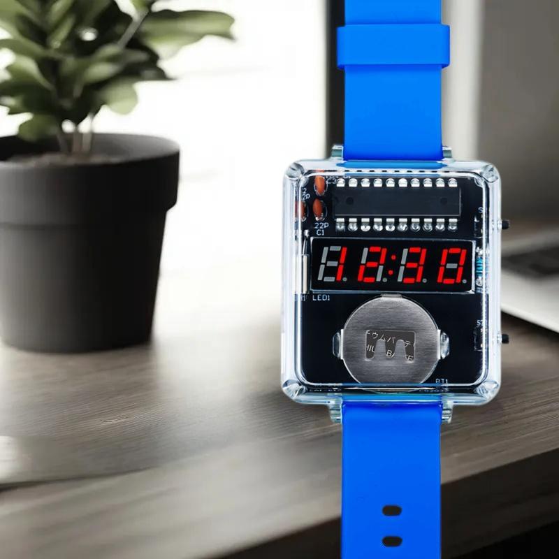 1Set DIY Electronic Watch Kit  - đánh giá và giá Diy Electronics Project Kit