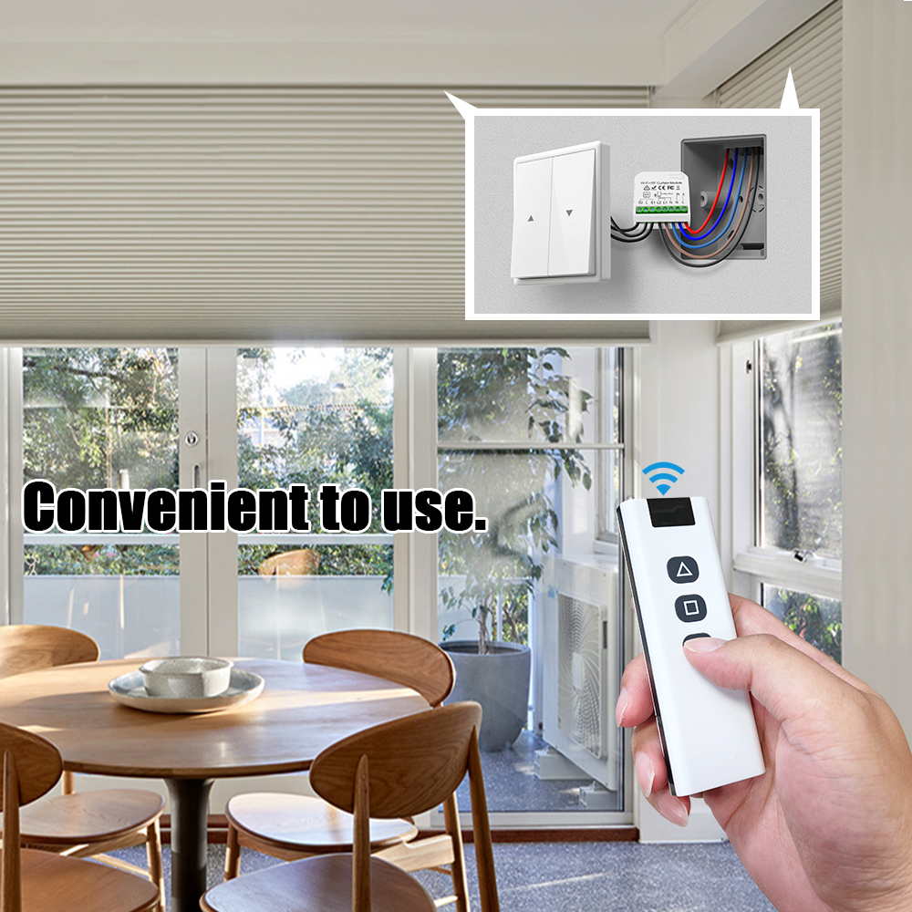 Tuya WiFi Smart Curtain Switch - đánh giá và giá Rf 433Mhz Module