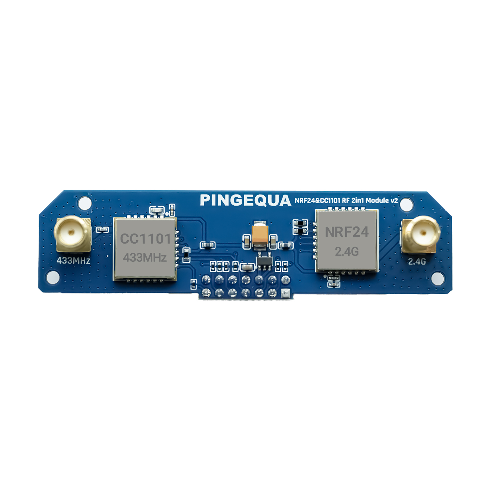 2-in-1 RF Devboard 2.4GHz & 43 - đánh giá và giá Rf 433Mhz Module