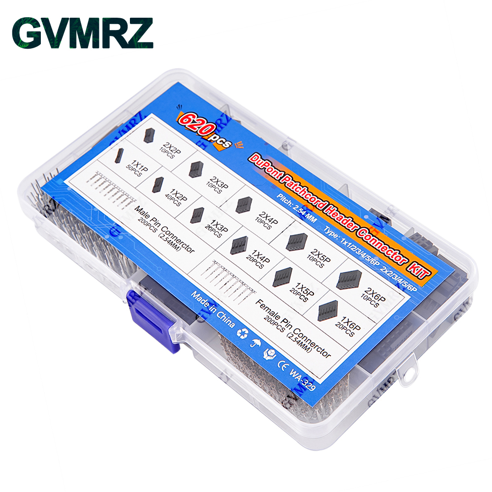 620PCS DuPont Header Connector - đánh giá và giá Diy Electronics Project Kit