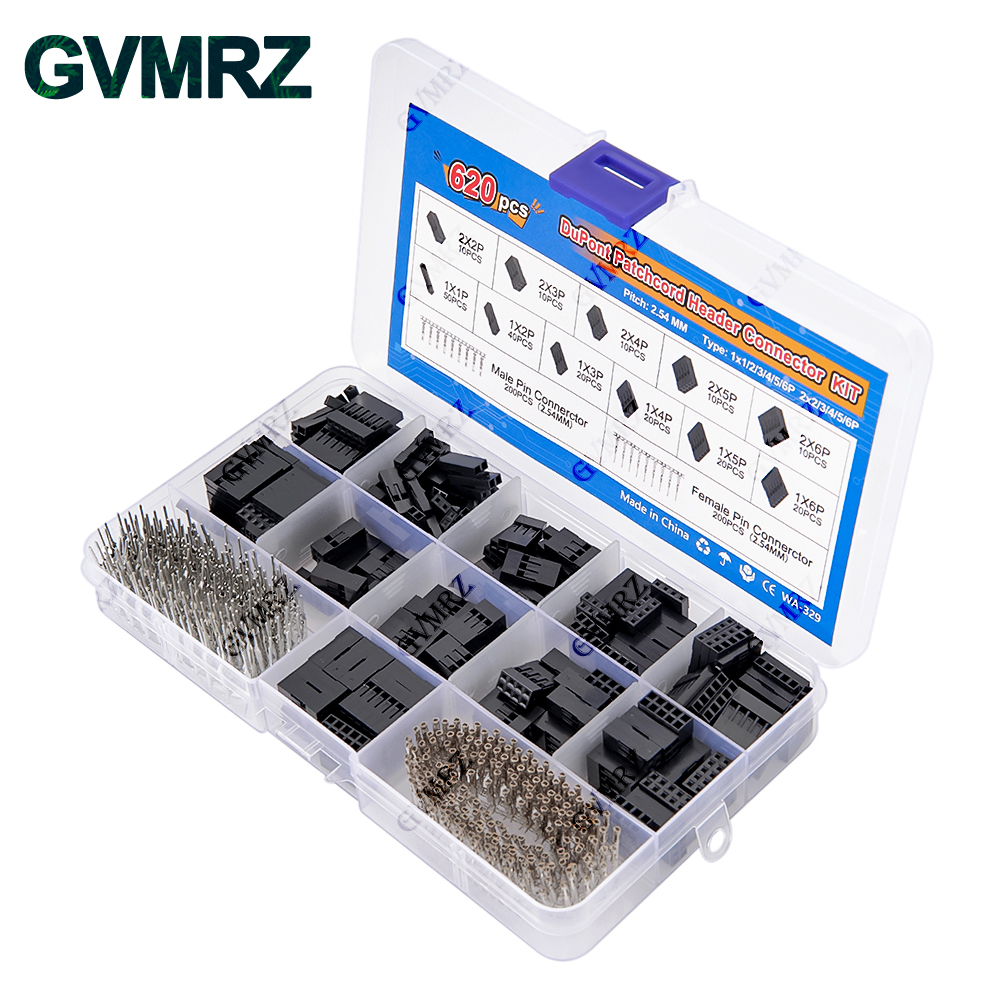 620PCS DuPont Header Connector - đánh giá và giá Diy Electronics Project Kit