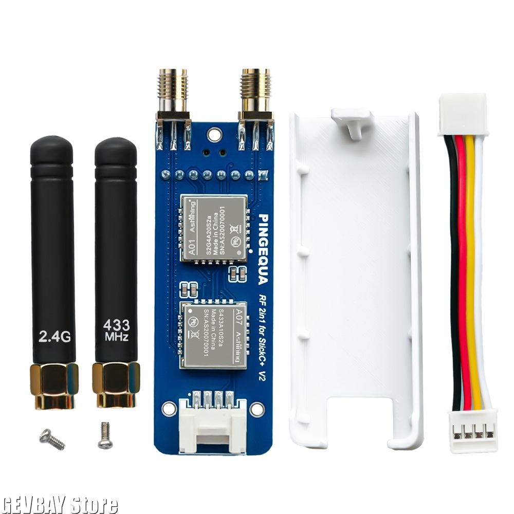 RF 2-in-1 Module for M5Stack S - đánh giá và giá Rf 433Mhz Module