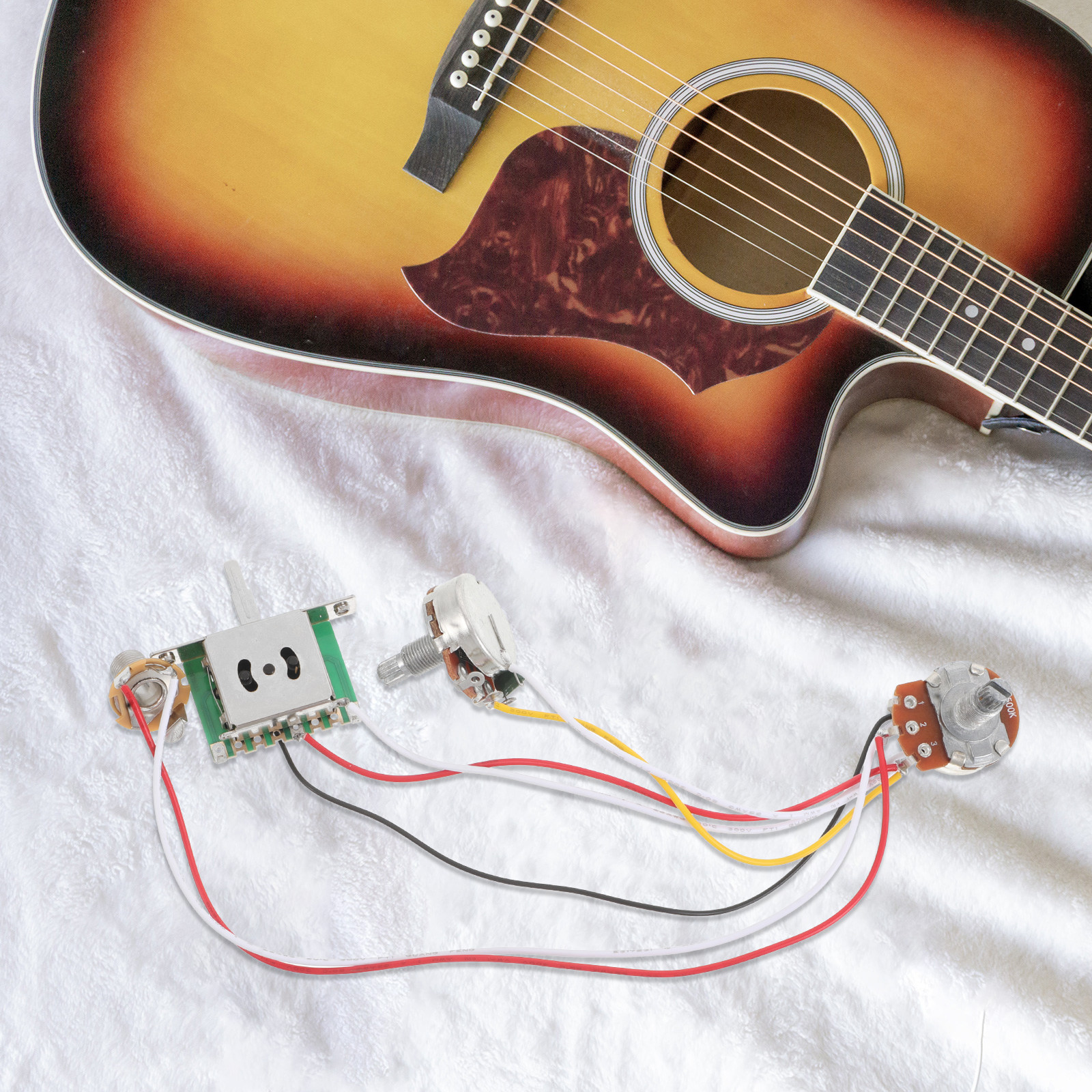 1Set Guitar Wiring Harness Kit - đánh giá và giá Diy Guitar Electronics Kit