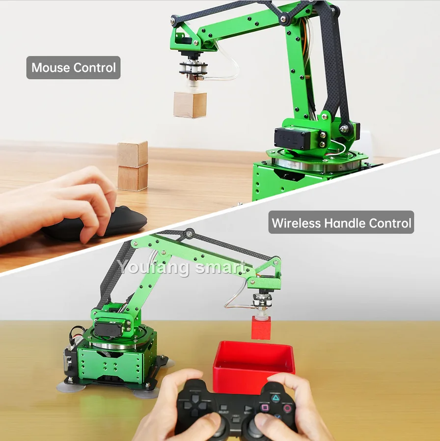 5 Axis Robot Arm with Guide Ra - đánh giá và giá Diy Robot Electronics Kit